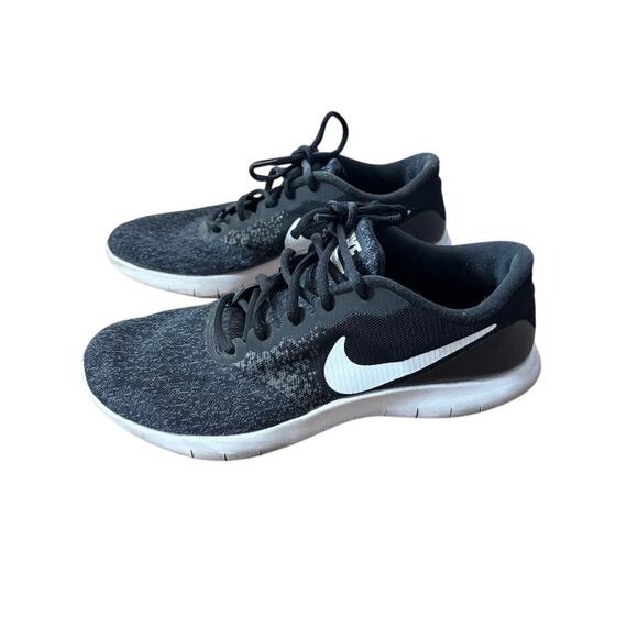 Nike Flex Contact Sneakers  Black Running Sporty - Picture 1 of 6